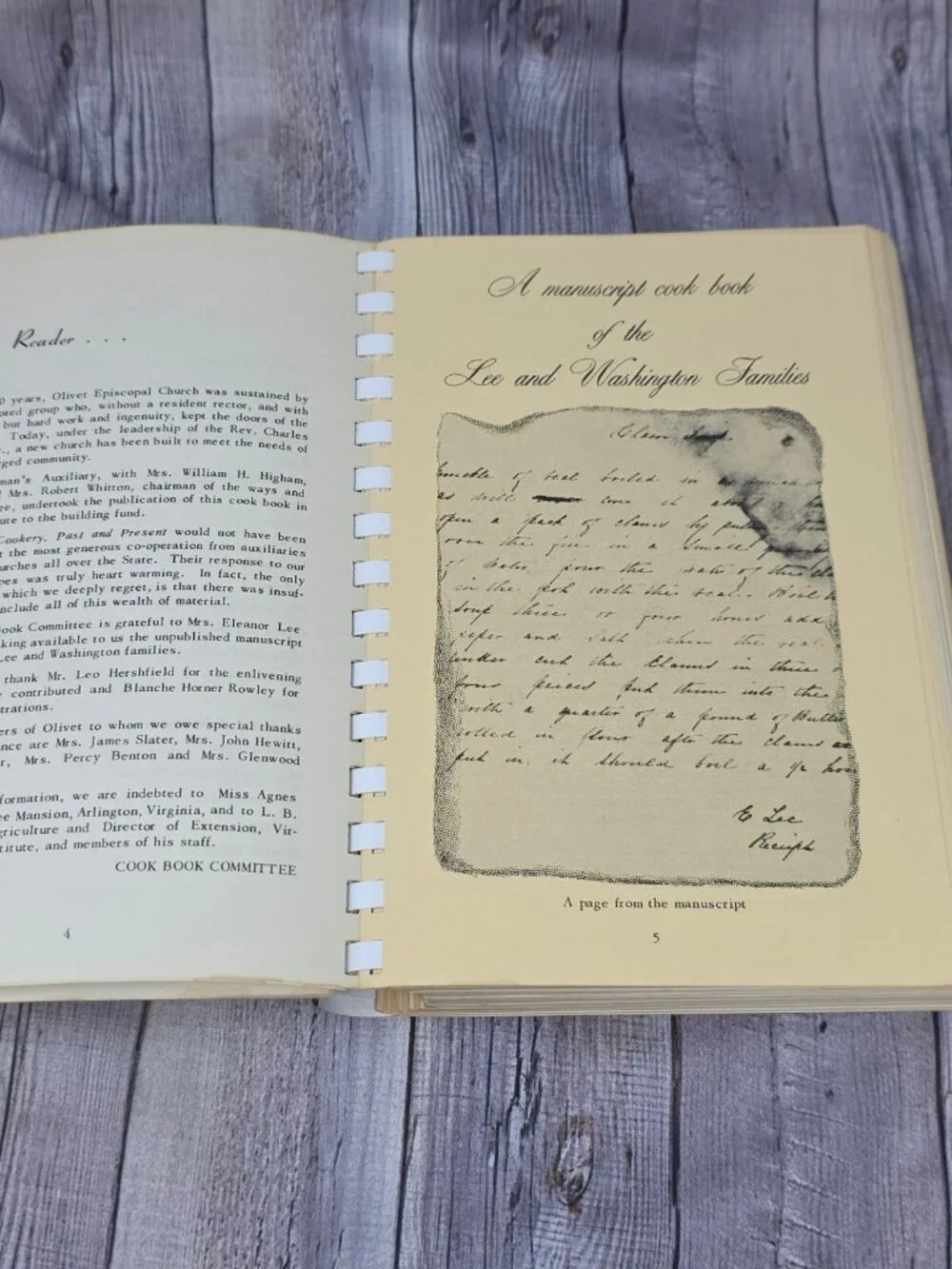 Virginia Cookery Past And Present Women’s Auxiliary Olivet Franconia 1957 1st Ed